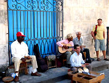 Strassenmusiker, Havanna