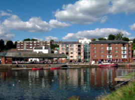 Exeter, Landschaft Exeter,séjours linguistiques Desr en Angleterre