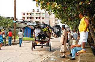 Fahrradtaxi in Santiago de Cuba