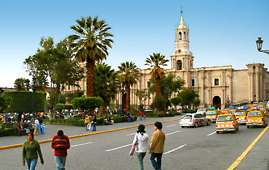 Arequipa, Pérou, architecture coloniale - Séjours linguistiques d'espagnol Desr