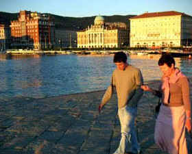 Trieste, Italie mer Adriatique, cours d'italien en vacances linguistique Desr